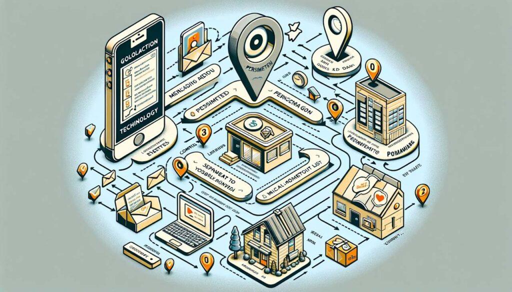 geolocataion technology and location targeted emails