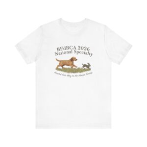 BFdBCA 2026 dog chasing rabbit t-shirt design