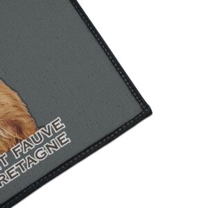 Griffon Fauve de Bretagne dog illustration on mat