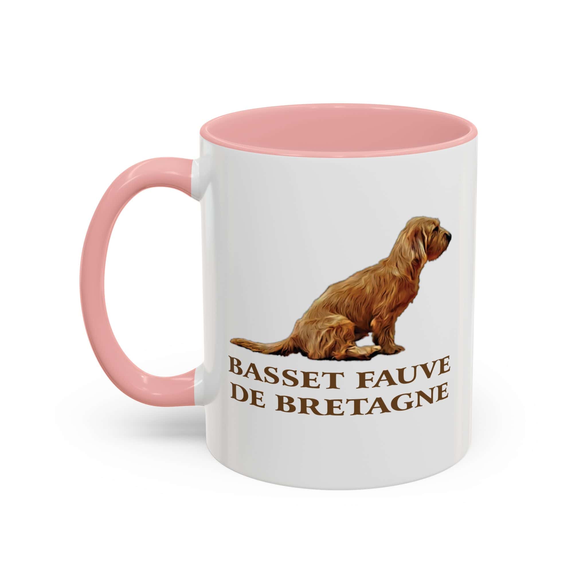 Mug with Basset Fauve de Bretagne dog design