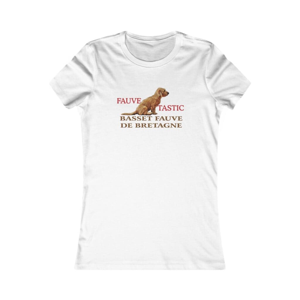 Basset Fauve de Bretagne dog graphic T-shirt