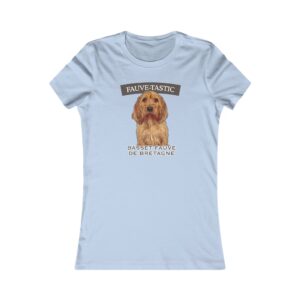 Graphic tee with Basset Fauve de Bretagne design