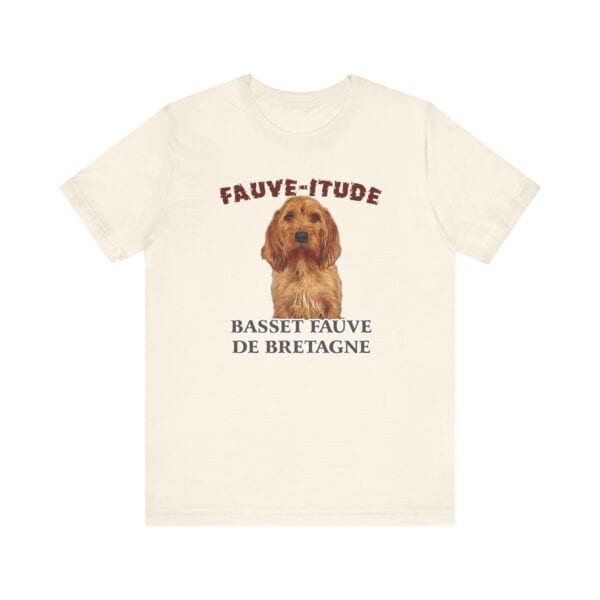 Basset Fauve de Bretagne dog print on T-shirt
