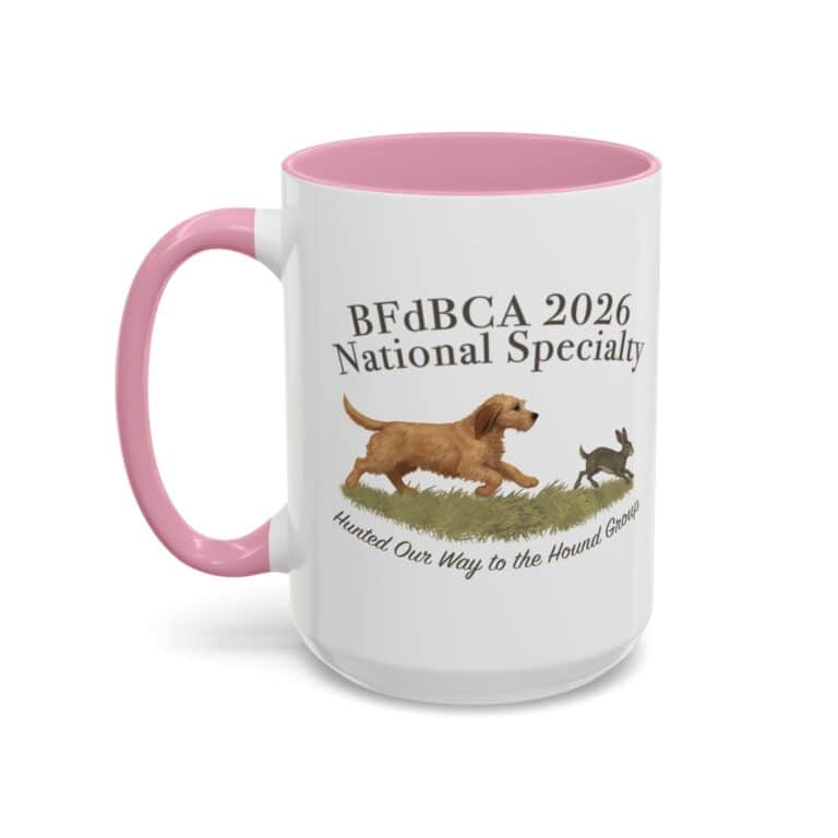 BFdBCA 2026 National Specialty mug with dogs