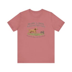2026 National Specialty T-shirt with dog design
