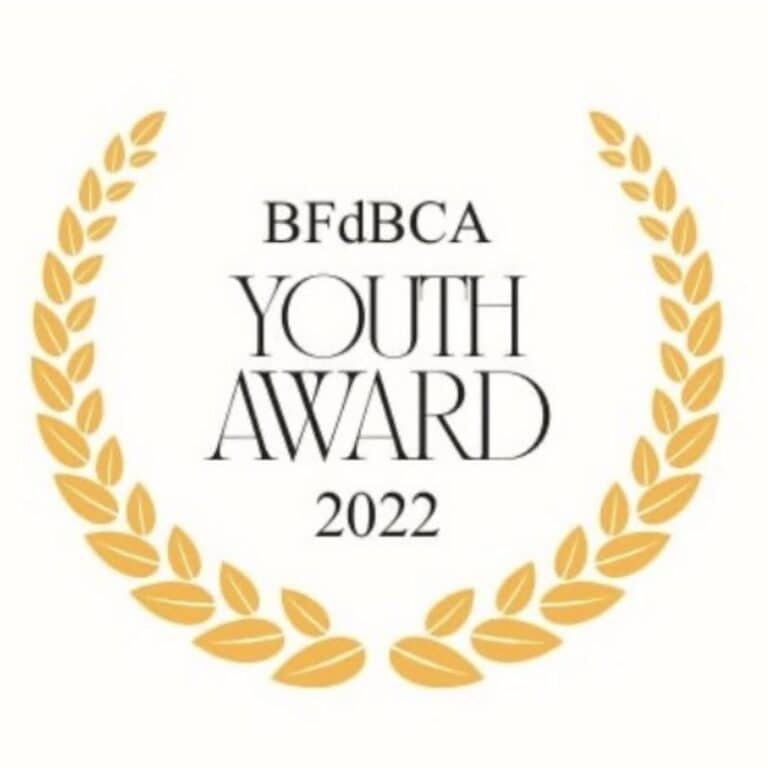 BfdBCA Youth Award 2022 laurel design