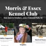 Morris and Essex Kennel Club show details
