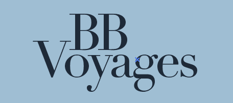 BB Voyages logo on a light blue background, representing a travel company specializing in cruises and tours.