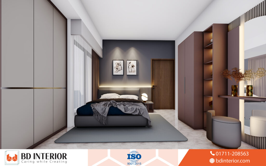 Couple Bedroom Ideas in Dhaka: Modern & Cozy Ideas for Your Home 3 bedroom decoration for married couple1