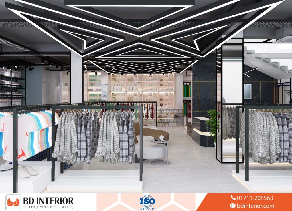 Clothing Store Interior Design: A Guide for Owners 2 minimal showroom interior 11