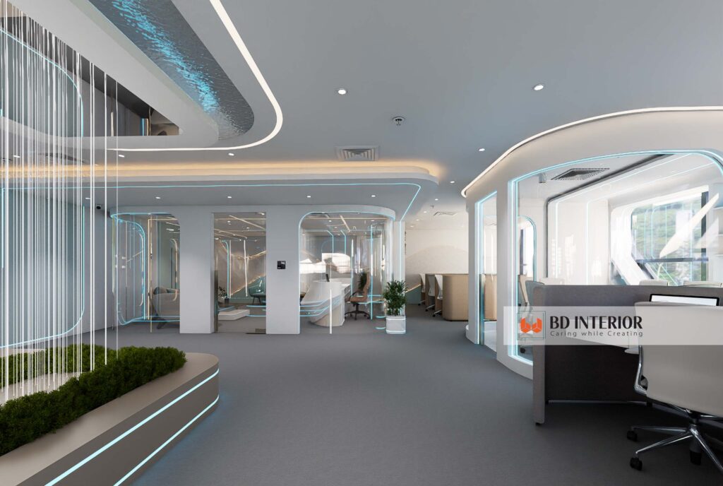 Airline Office Design Bangladesh: Boost Efficiency, Enhance Passenger Experience 3 workstation blue dream 5