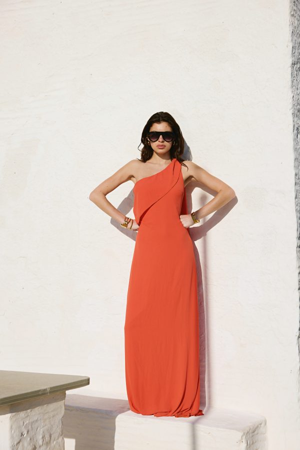 nordstrom black tie dresses Charissa Slip Dress - Burnt Orange