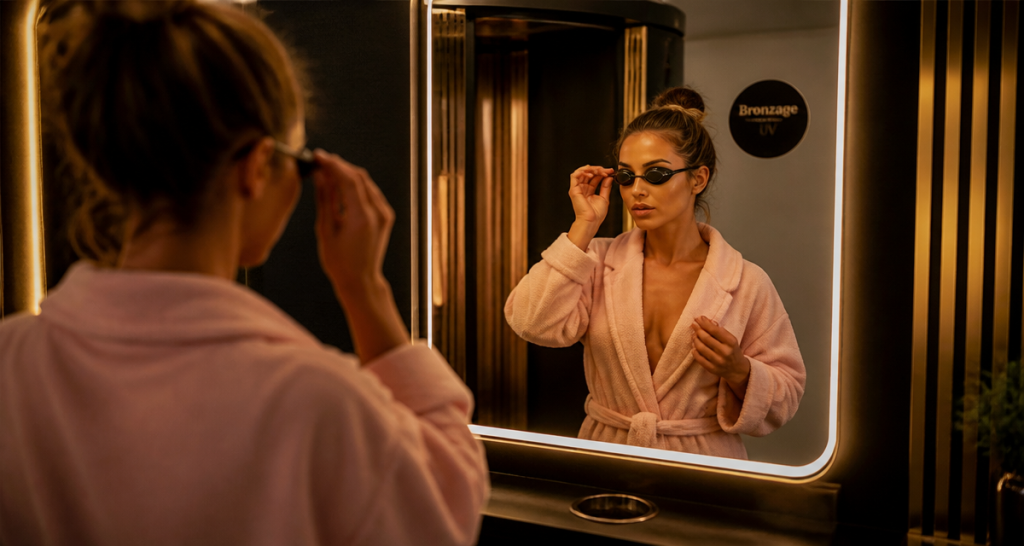 femme cabine uv plan de campagne