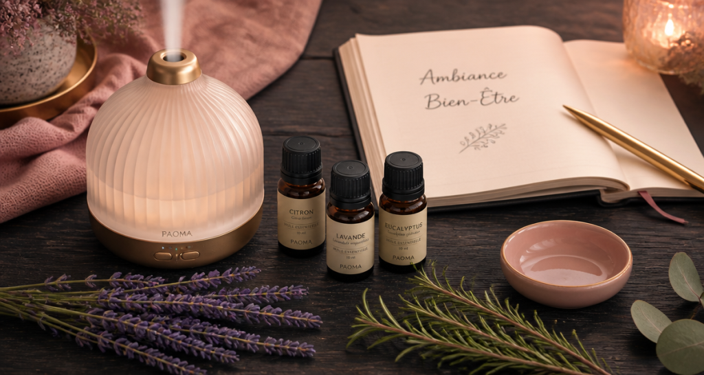 quelle huile essentielle pour diffuseur sur table chic