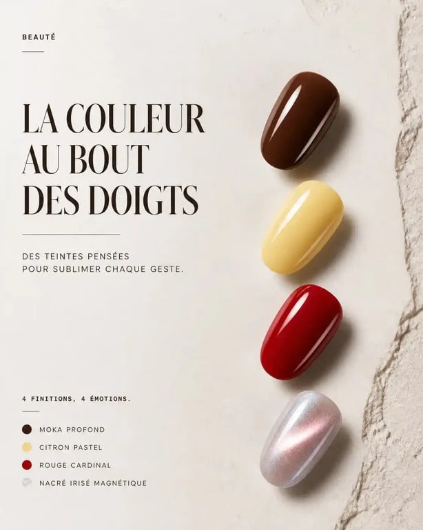 Tendances vernis à ongles : couleurs et effets incontournables de la saison