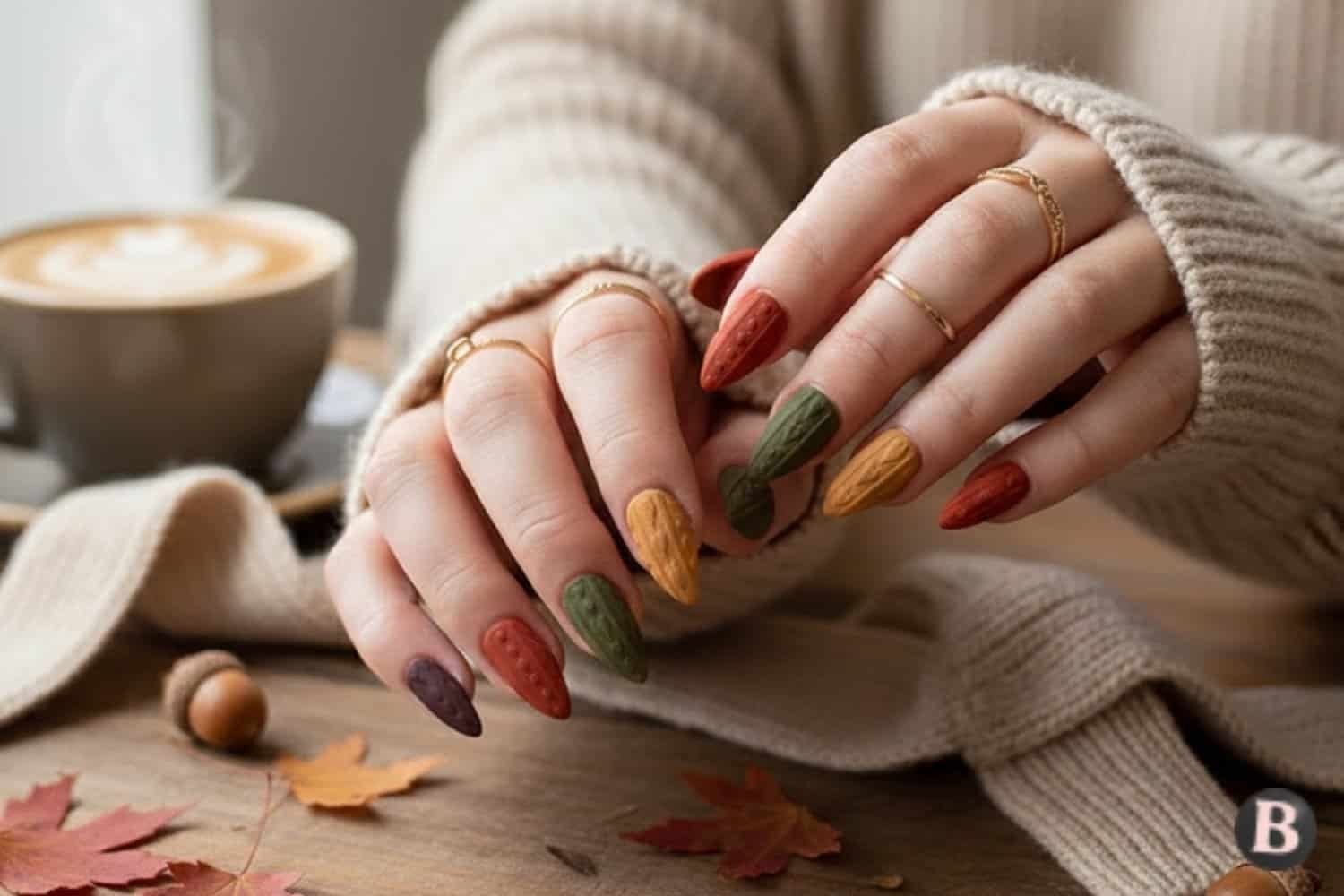Image of Fall Sweaters Nails