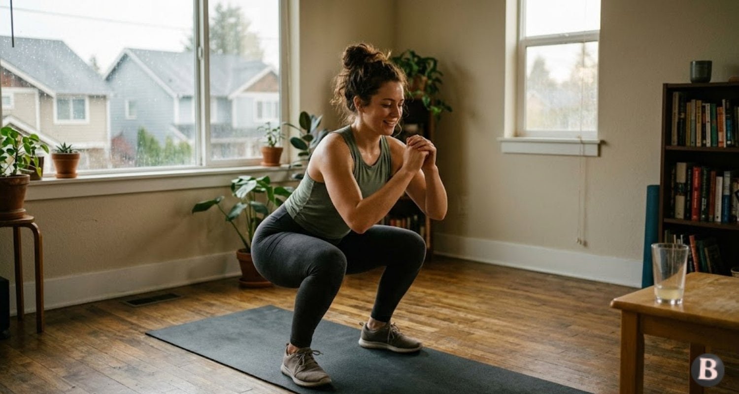Practice Yoga or Do a Quick Workout