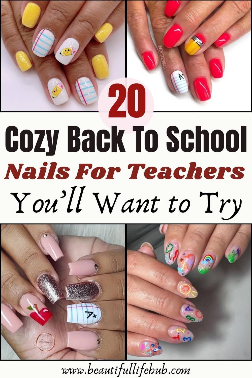 20 Cozy Back To School Nails For Teachers You&rsquo;ll Want to Try