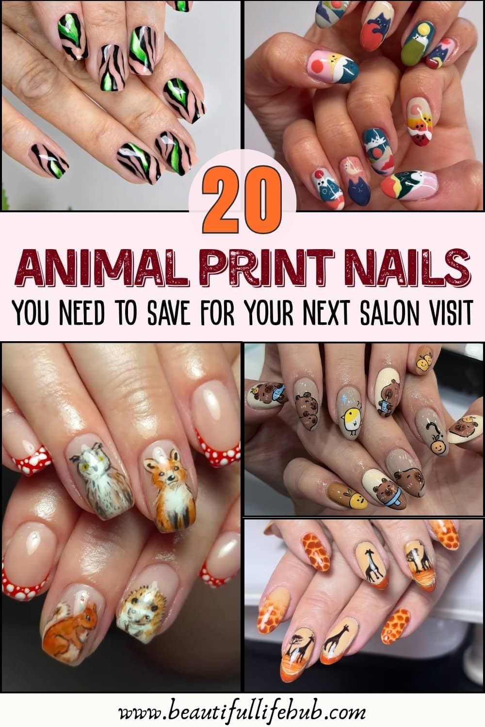 20 Trendy Animal Print Nails You Need to Save For Your Next Salon Visit