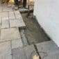 We poured concrete for the underpinning 85x85