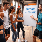 métiers dans le sport groupe coach