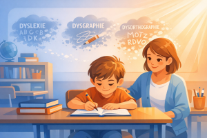 orthographothérapeute cap'elo formation enfant écrivant