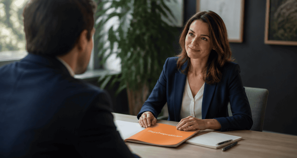 psychologie sans diplome psychopraticien femme cabinet