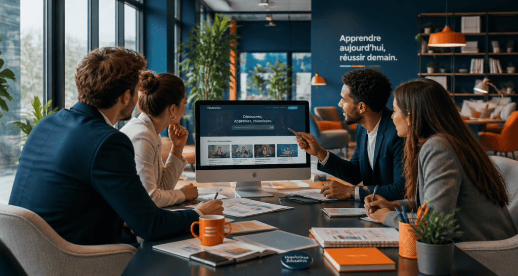 education marketplace jeunes professionnels coworking