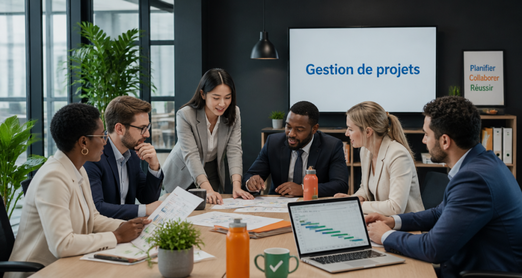 formation gestion de projets équipe autour table