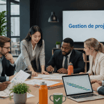 formation gestion de projets équipe autour table
