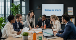formation gestion de projets équipe autour table