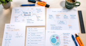 idée de fiche de révision bureau étudiant
