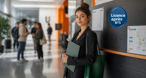 jeune femme licence apres bts hall universitaire