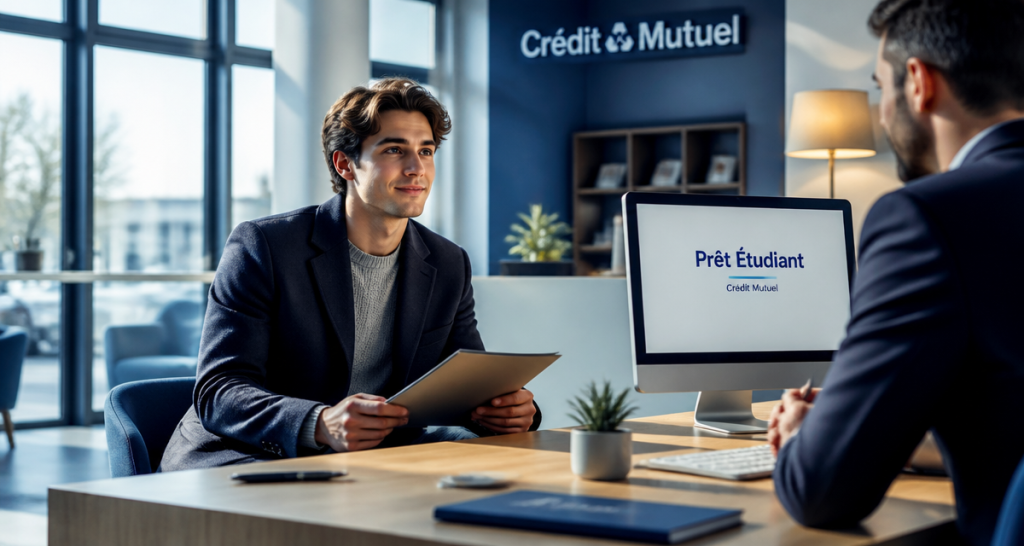 pret étudiant credit mutuel étudiant et conseiller