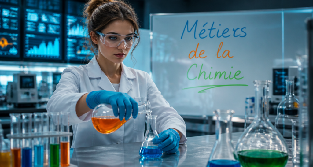 chimie metier femme laboratoire