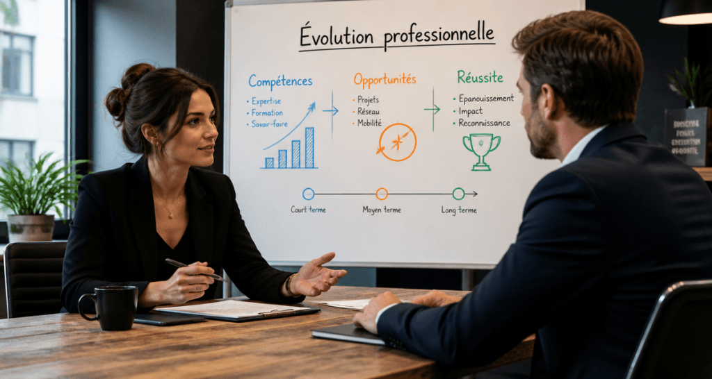 formation conseiller en évolution professionnelle entretien bureau