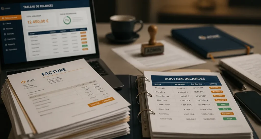 Secrétaire freelance : factures et relances à déléguer