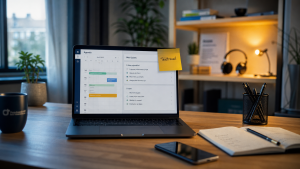 Teletravail en ligne freelance : bureau à domicile productif pour missions à distance