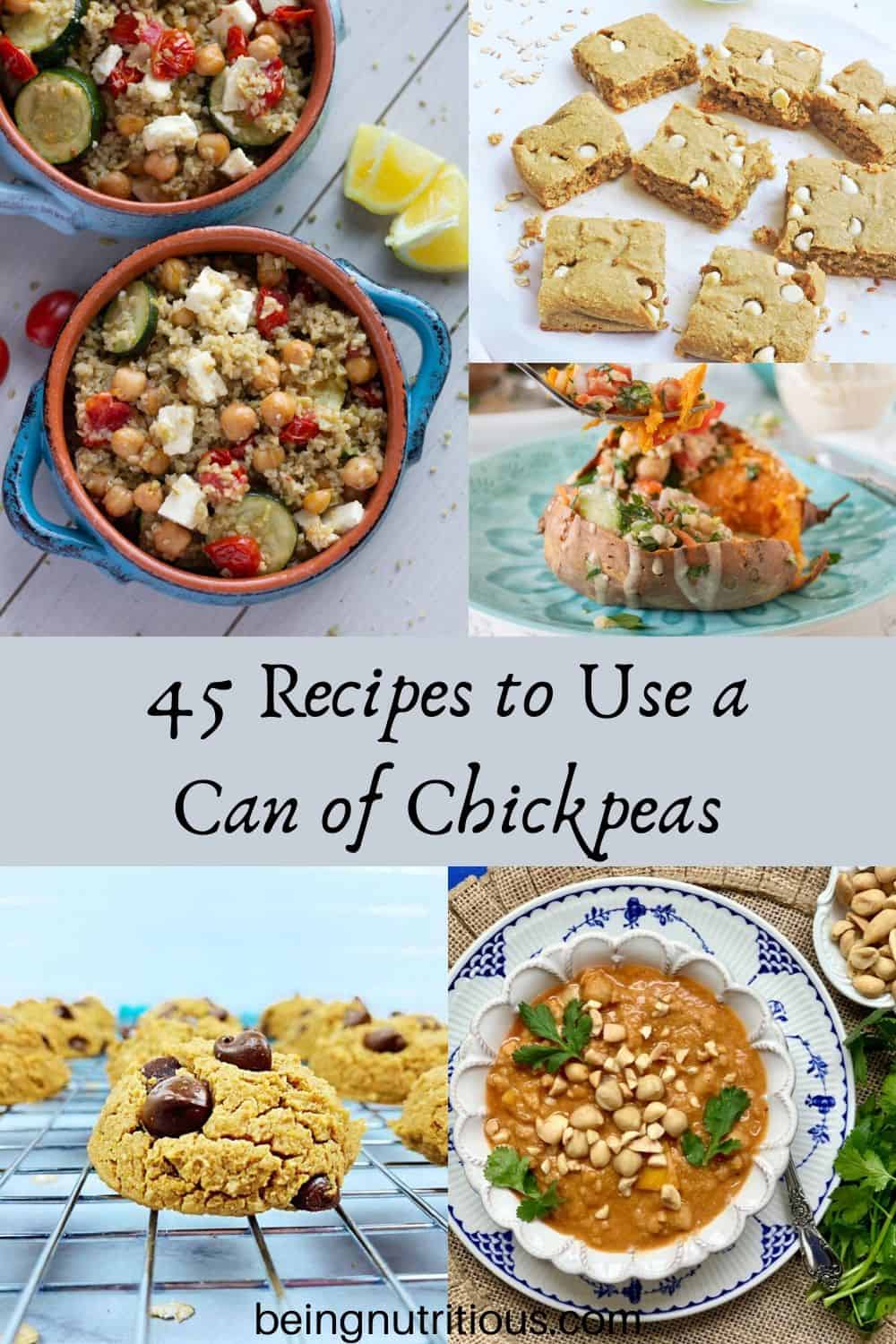 45 Recipes to Use a Can of Chickpeas