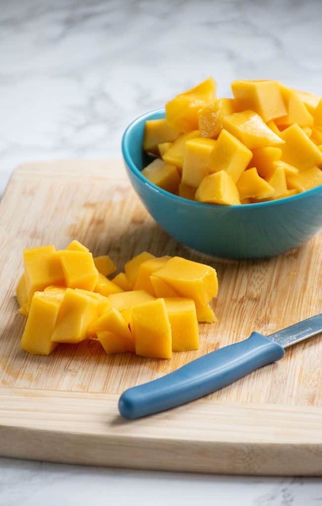 Chopped mango