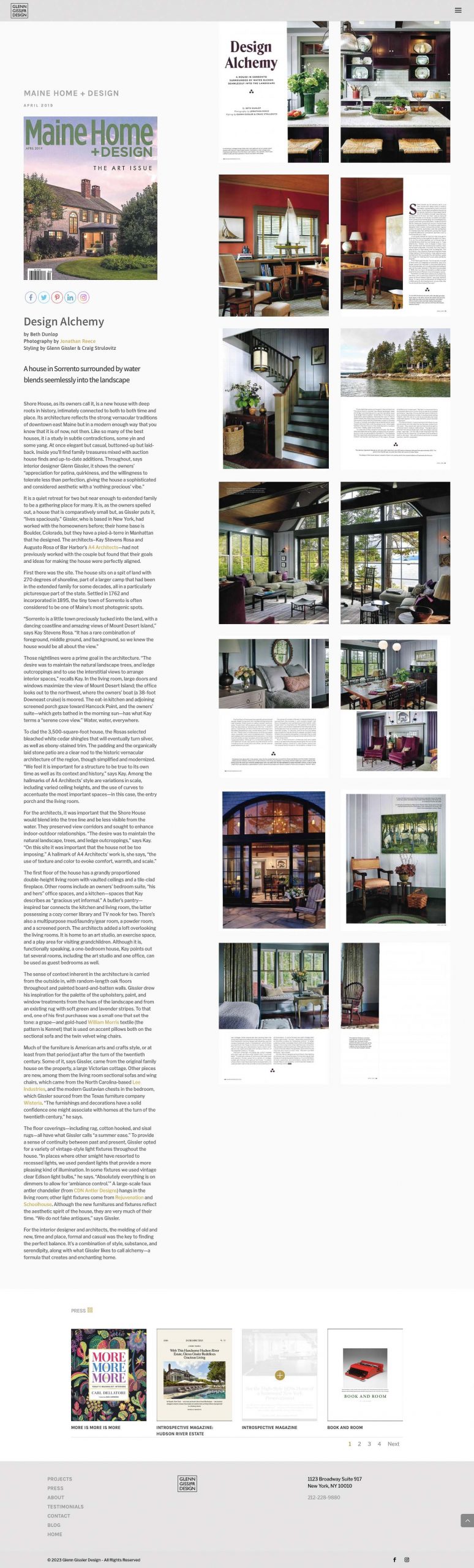 Glenn Gissler - Maine Home