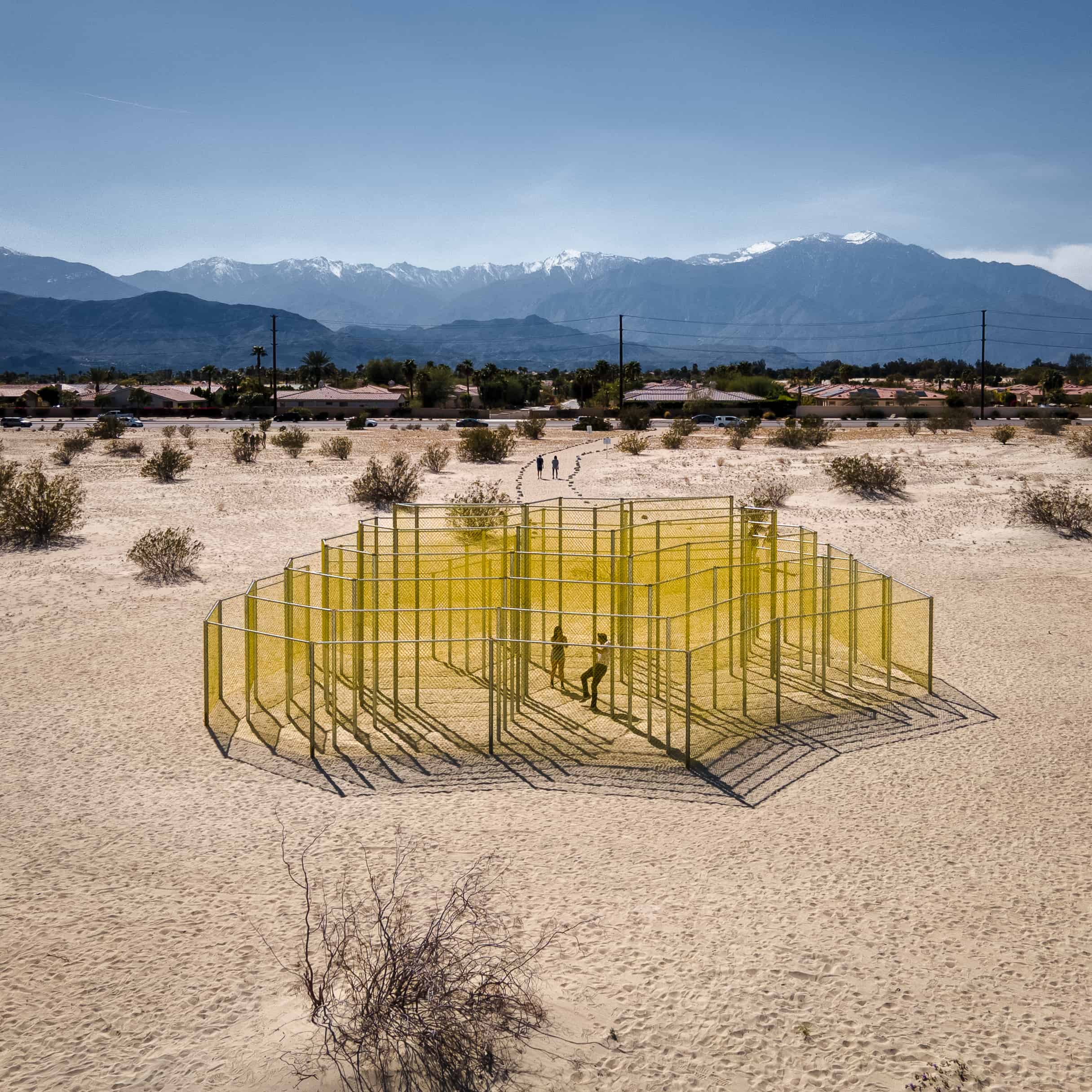 Aero Media HD - Desert X - Rana Begum No. 1225 Chainlink