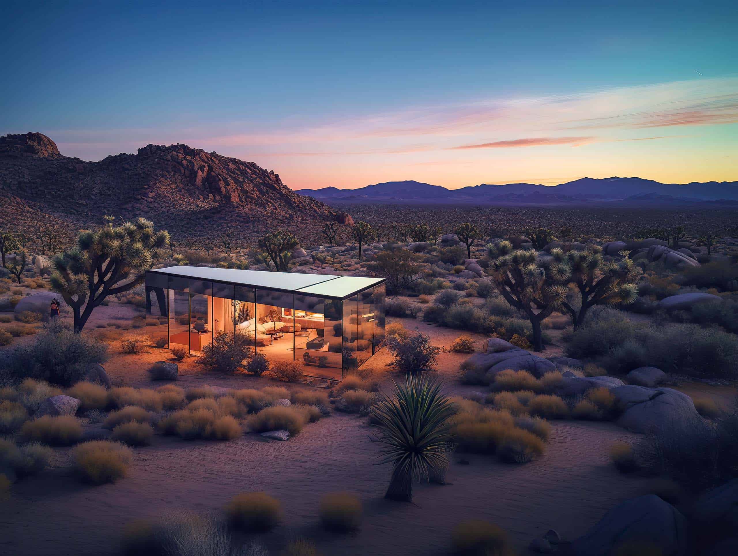 Midjourney Architecture: No. 23 - Joshua Tree, CA