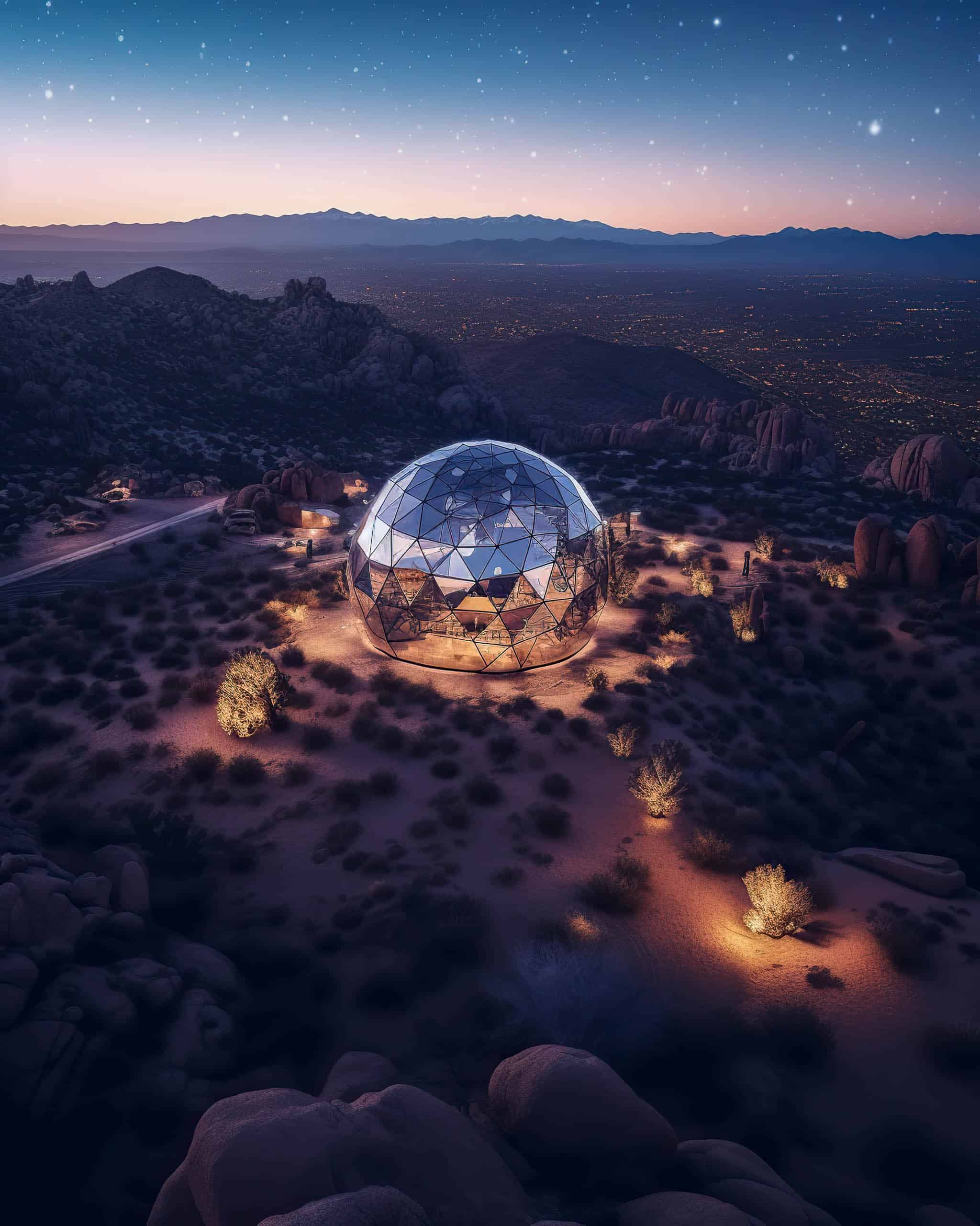 Midjourney Architecture: No. 26 - Joshua Tree, CA