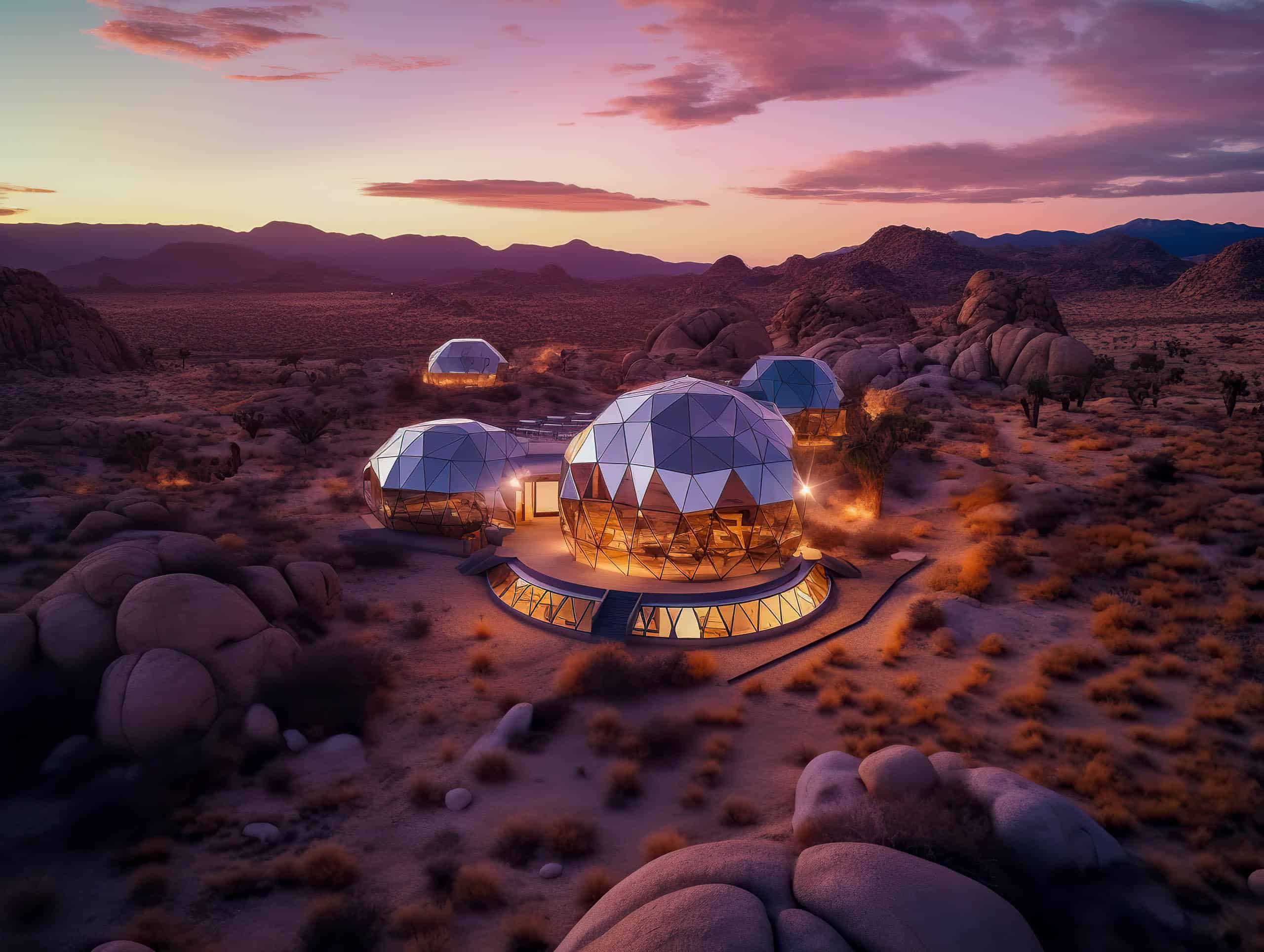 Midjourney Architecture: No. 28 - Joshua Tree, CA