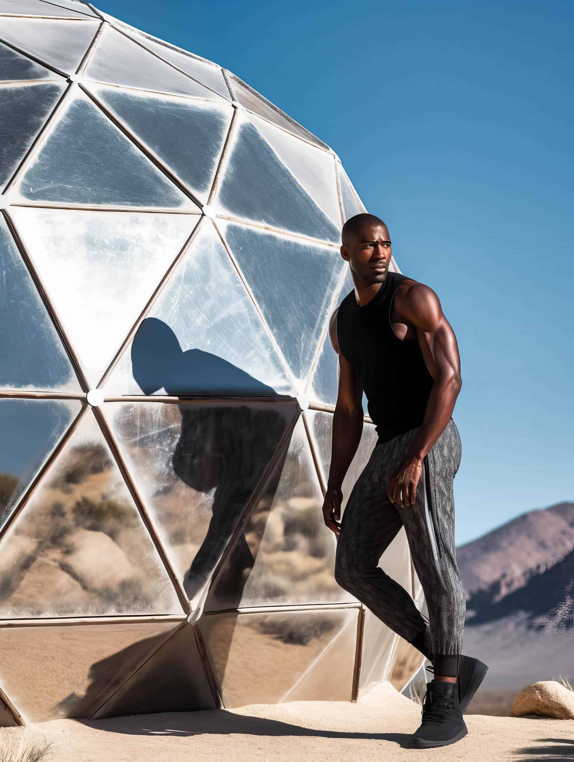 Midjourney Portrait: No. 17 - Athleticwear - Male