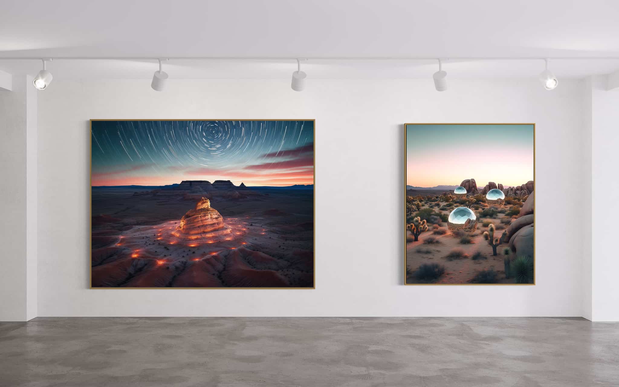 Beland Studio Print Gallery - Impossible Sculpture - Capitol Reef & Joshua Tree