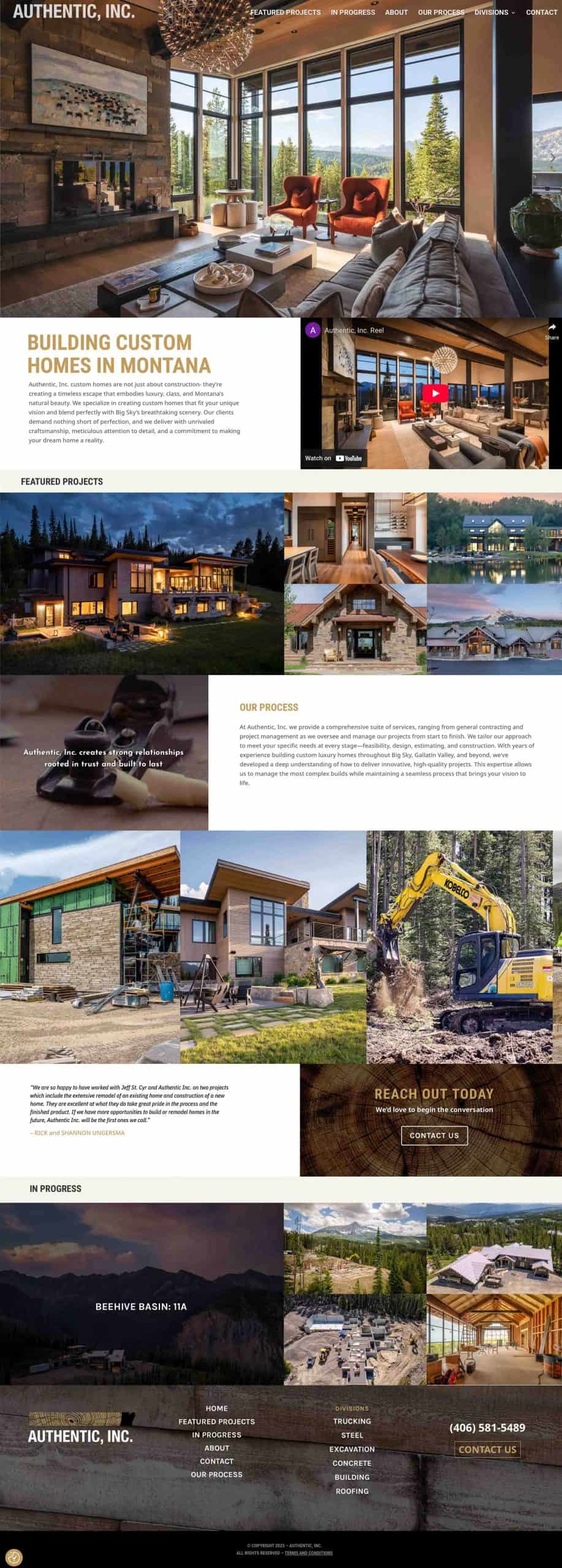 Authentic, Inc. Home Page