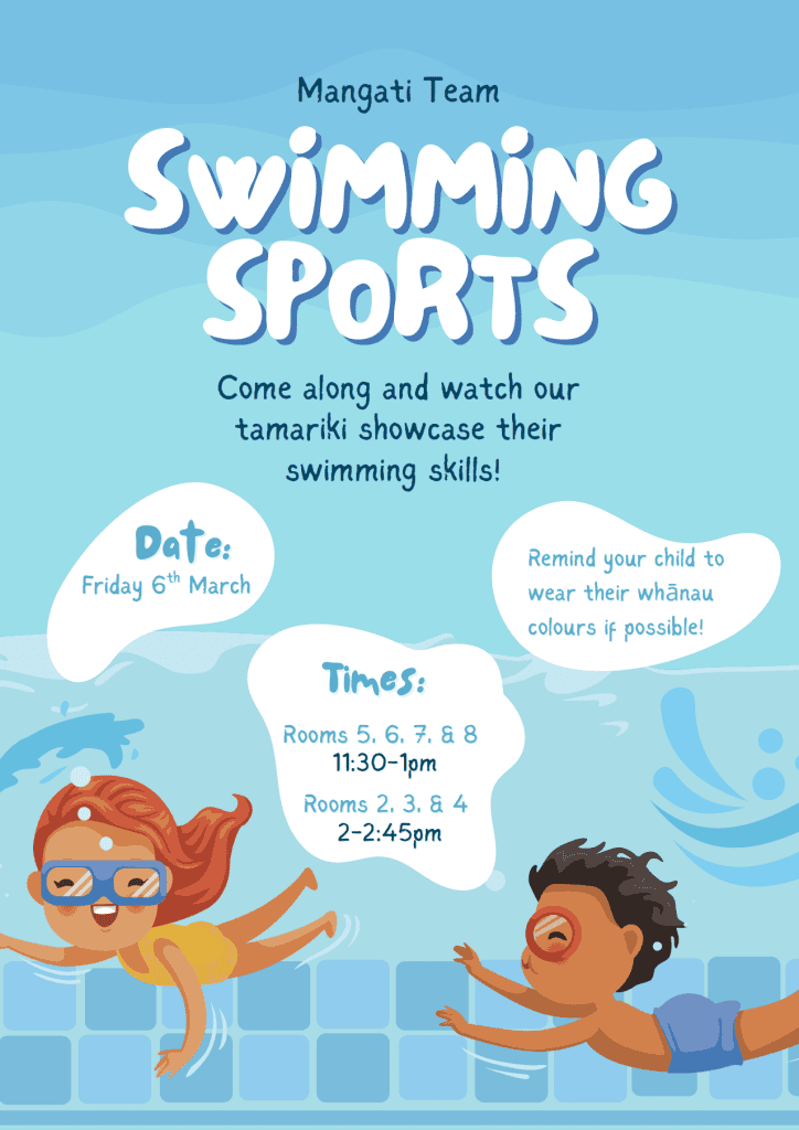 Swimming Sports at Bell Block School for Mangati Team students.