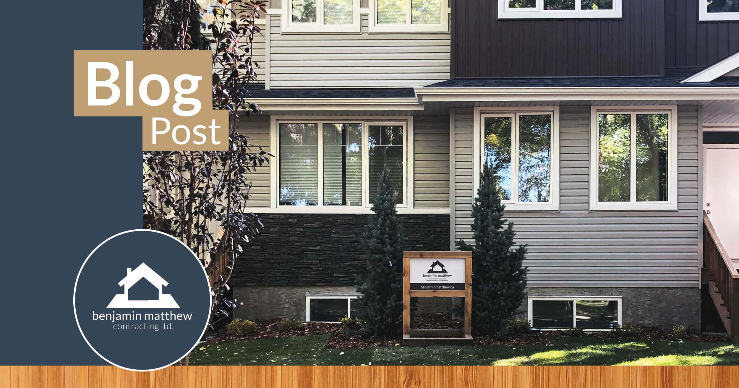 Photo of infill project completed by Benjamin Matthew Contracting